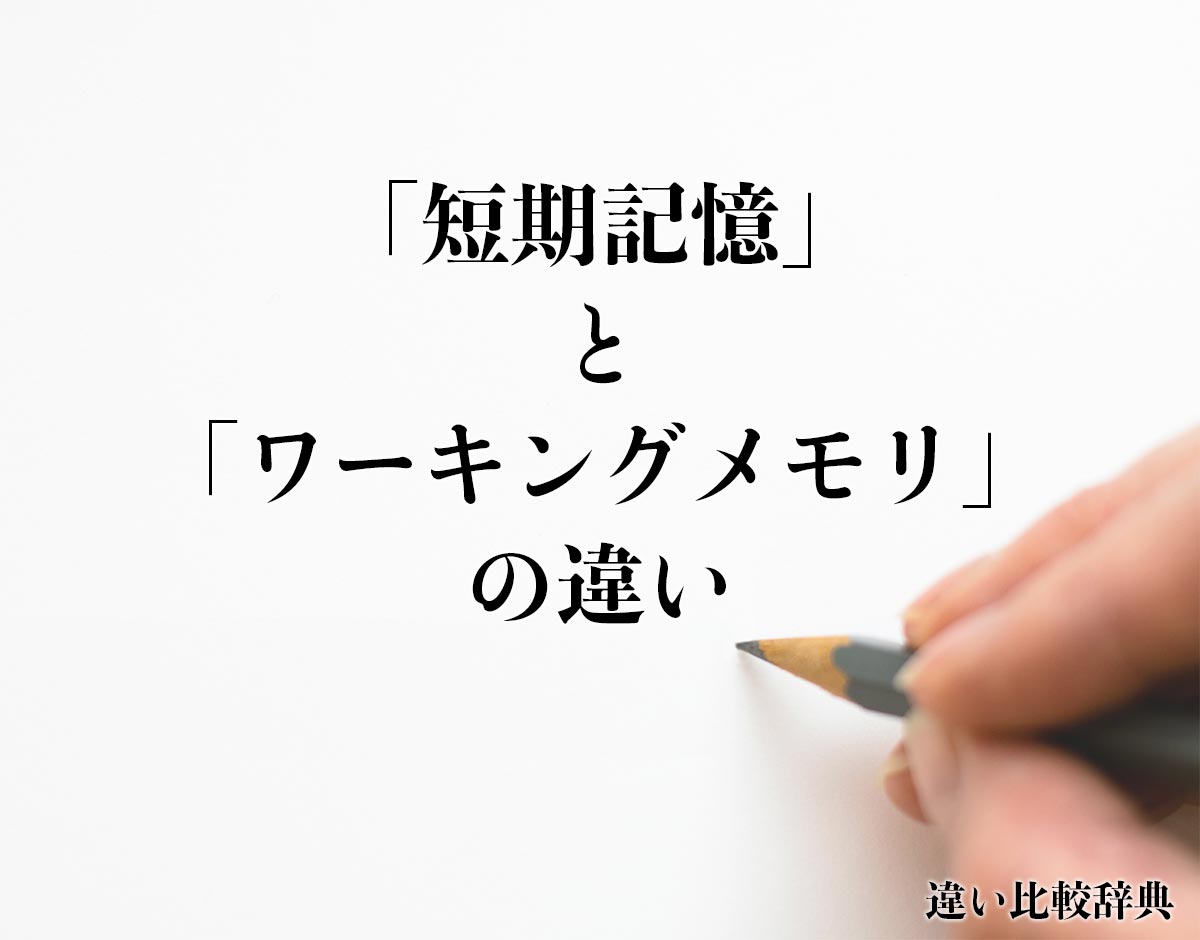 短期記憶喪失の原因